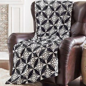 OVERSIZED VELVET PLUSH THROW NWT